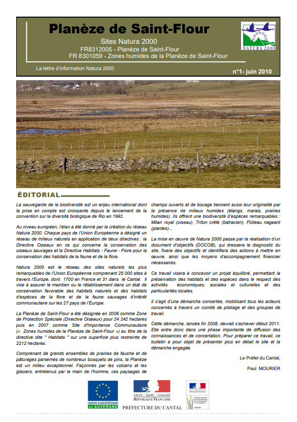 2010 - Lettre d'information